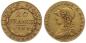 Preview: Subalpine Republik Piermont 20 Francs Marengo L'AN 9 (1800)